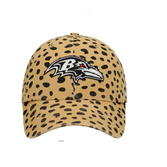 Baltimore Ravens cheetah cleanup hat - Picture 1 of 3